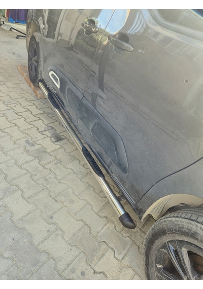 Opel Combo 2019-2025 Al-kar V2 Modeli Yan Basamağı + Arka Koruma Bar 2mm Çok Sağlam Opel Combo 2019-2025 Al-kar V2 Modeli Yan Basamağı + Arka Koruma Bar 2mm Çok Sağlam