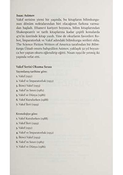 Vakıf Ve İmparatorluk