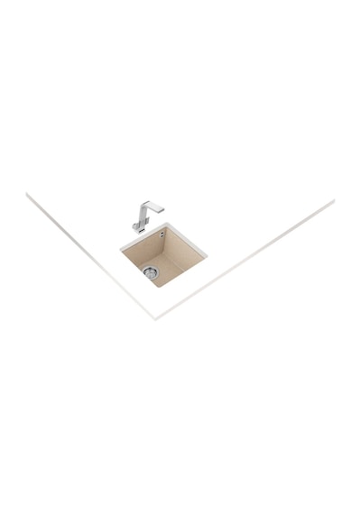 Teka Square 40.40 Tg Tek Hazneli Tegranite + Eviye - Avena Bej - 115230027