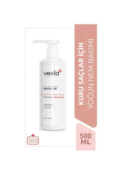 Veela Kuru Saçlar Için Canlandırıcı Yoğun Nem Bakım Şampuanı 500 ML