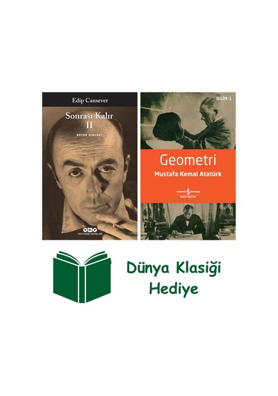 Sonrası Kalır 2 - Bütün Şiirleri + Geometri + Dünya Klasiği Hediye