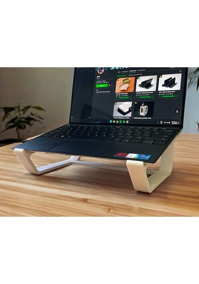 Ergonomik Laptop Yükseltici Standı - Masaüstü Dizüstü Bilgisayar Tutucu Aksesuar