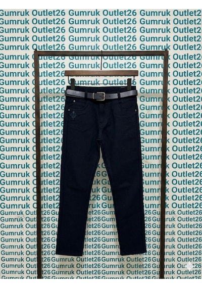 Kız Çocuk Gabardin Pantolon Lacivert