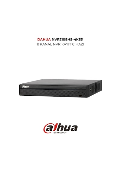 Nvr2108hs-4ks3 8 Kanal H.265+ Network Video Recorder