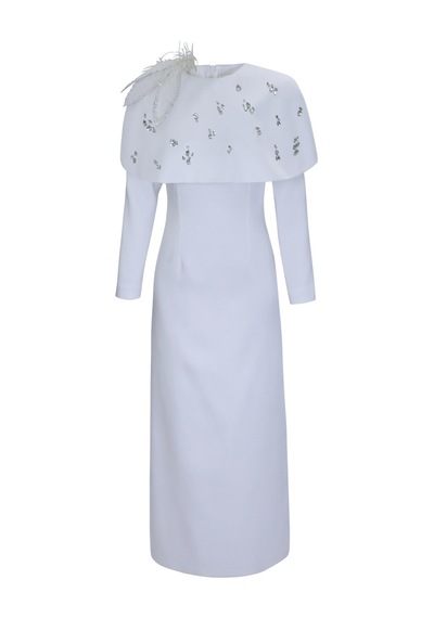 Senna Wonderland Dress Ekru Ekru