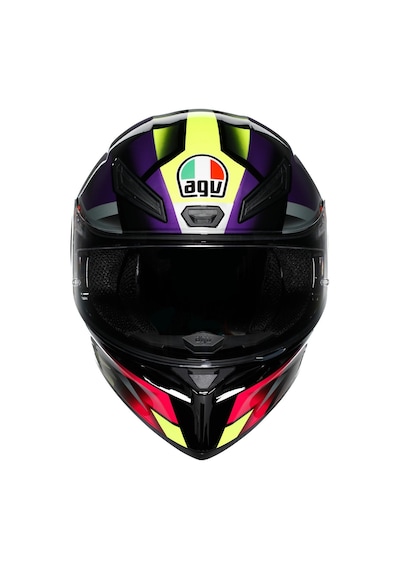 Agv K1 S E2206 Fastlap Black Purple Pınk M0196 Kask Vizör Mavi
