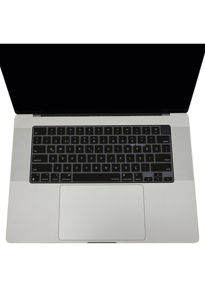 Apple Uyumlu MacBook Air Pro Klavye Kılıfı Us-tr Baskı A2681 A2941 A2442-85 A2779-80 A2992-18 A2991 Siyah