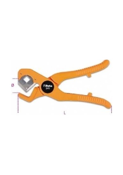 Beta 341 Plastik Boru Kesme Makası 190 Mm