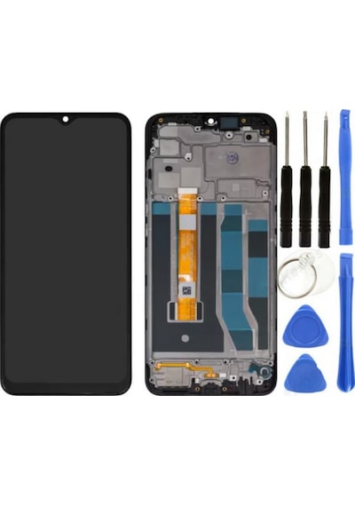 Te Oppo A31 Çıtalı A Kalite Lcd Dokunmatik Ekran + Tamir Seti