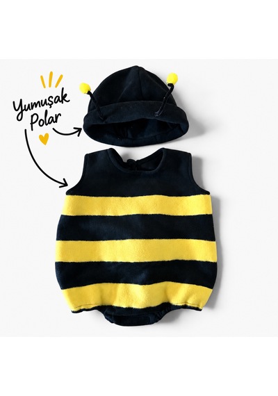 Bebe Bebek Arı Kostüm Sarı