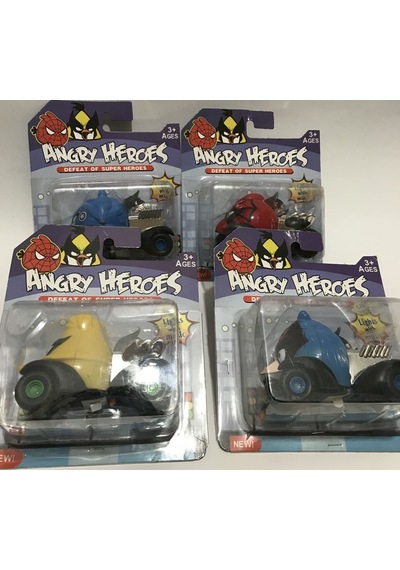 Super Hero batman-robın Angry Bırds Pilli Oyuncak Arabalar