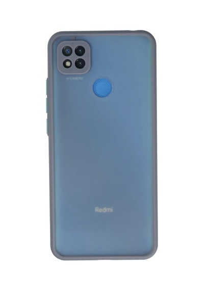 Xiaomi Redmi 9c Kılıf Montreal Silikon Kapak - Gri 0.2M-Çok Renkli