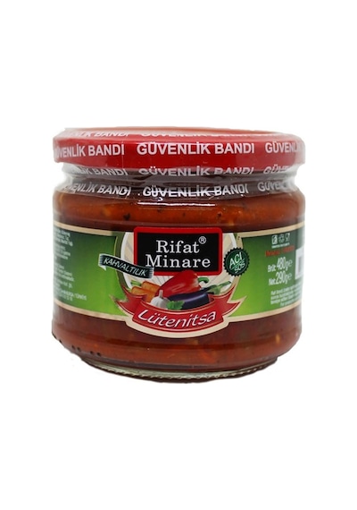 Rıfat Minare Lutenitsa Kahvaltılık Acı Sos Cam 290 G