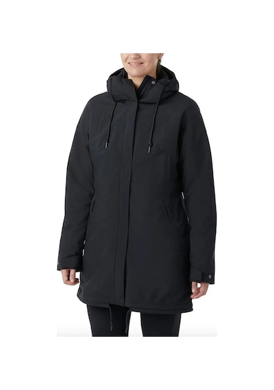 Columbia Here And There Interchange Jacket Kadın 3 İn 1 Uzun Mont Siyah Siyah