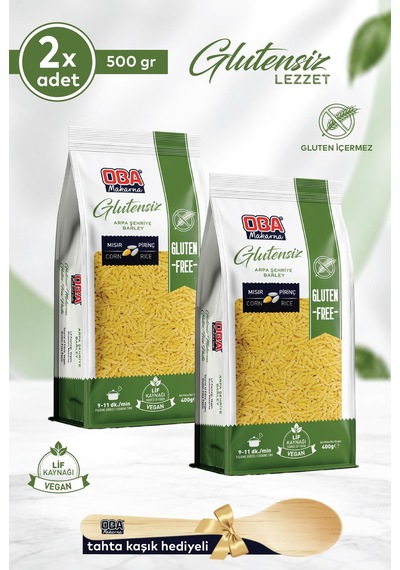 Oba Glutensiz Arpa Şehriye 400 Gr X 2 Adet
