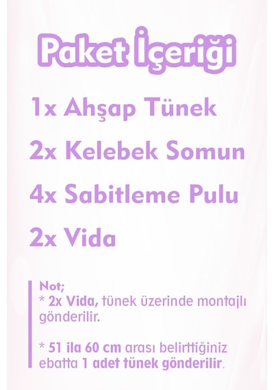 Vixpet Papağan Tüneği 51-60 CM Çapı 25 MM İsteğe Özel Jako Monk Amazon Senegal Konur