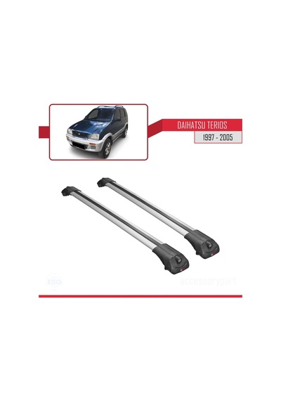 Daihatsu Terios 1997-2005 Arası İle Uyumlu Ace-1 Ara Atkı Tavan Barı Gri