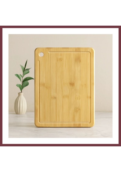 Storeşahin Bambu Kesme Tahtası 24x34x1.8 Cm Shn0720