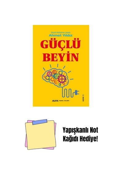 Güçlü Beyin + Yapışkanlı Not Kağıdı