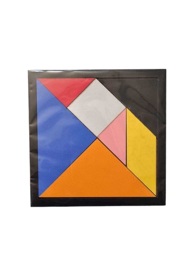 Ahşap Tangram Oyuncak 1 Adet