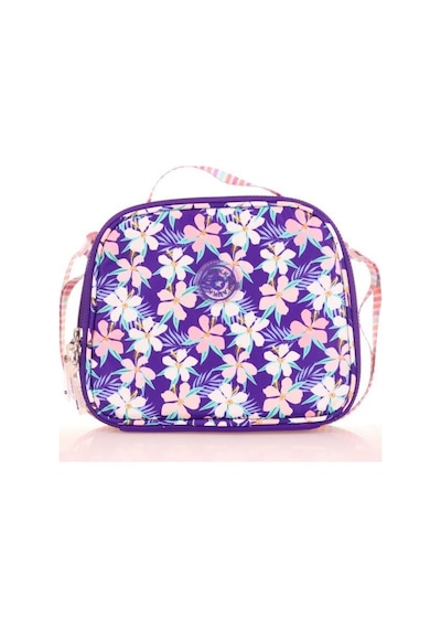 Kaukko Double Stripe Beslenme Çantası Purple K9038
