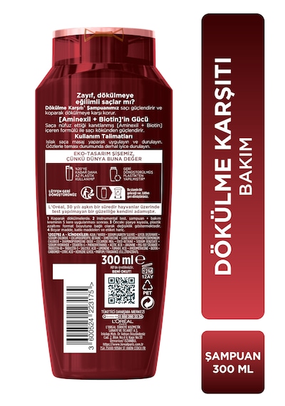 Elseve Komple Direnç Dökülme Karşıtı Bakım Şampuanı 300 ML
