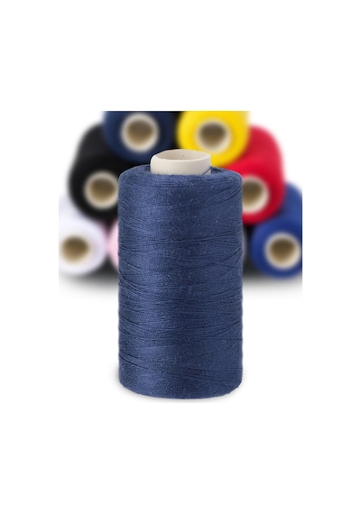 FDMSTAR 120 No Karışık Renkli Dikiş İpliği 10’lu Küçük Boy 250-300 Metre Ev Tipi Makineye Uyumlu Polyester İplik Seti