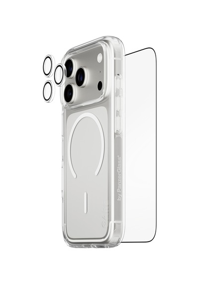 Care By Panzerglass Flagship Apple Uyumlu iPhone 17 Pro 3'lü Explorer Telefon Koruma Set - Bundle Uwf+kılıf+lens