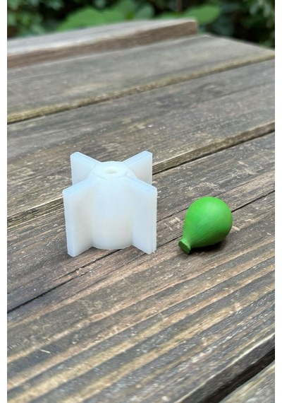 Rufus Concept Balon Elips Küçük Boy Silikon Mum Kalıbı