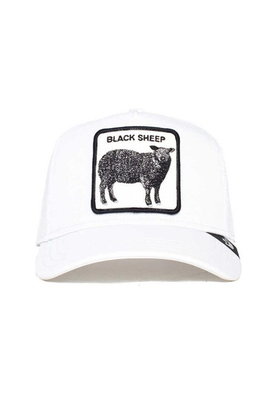 . Platinum Sheep Koyun Figürlü Şapka 101-1065 Beyaz