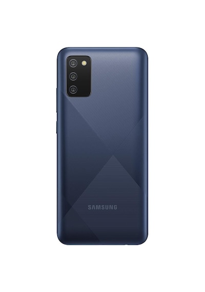 Samsung Uyumlu A02s Arka Kapak Kamera Camı Yok Mavi