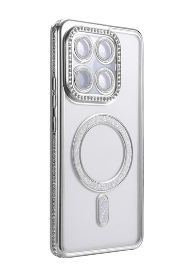 Newface Xiaomi Mi 17t Joke Simli Magneticsafe Kılıf - Gümüş Diğer