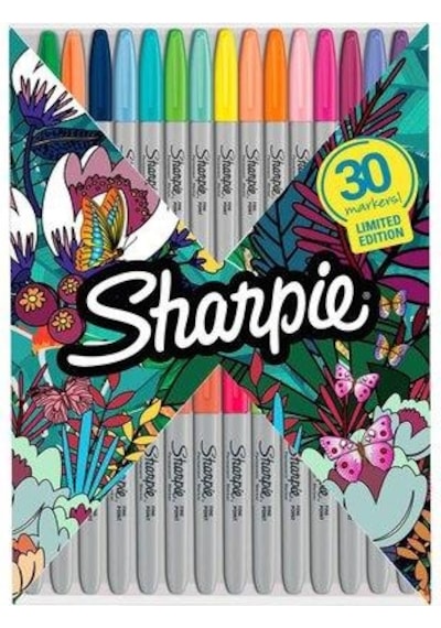 Sharpie Fine Permanent Markör 30lu-zarf