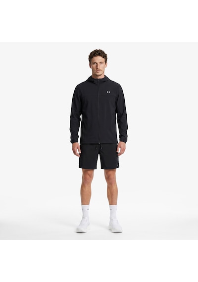 Under Armour Velociti Pro Storm Erkek Siyah Koşu Ceket 6005897