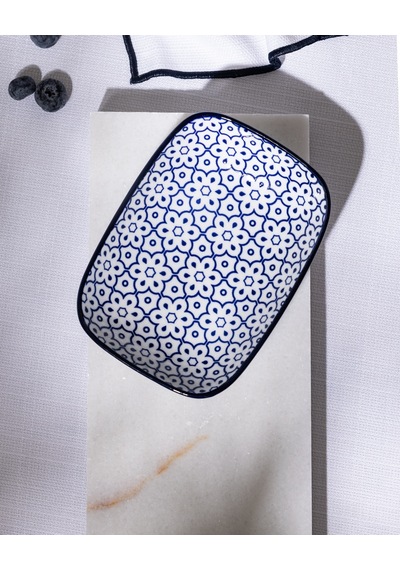 Reve Bleu Lucida Tabak - 17 Cm - Mavi/beyaz 8684427225219 Çok Renkli