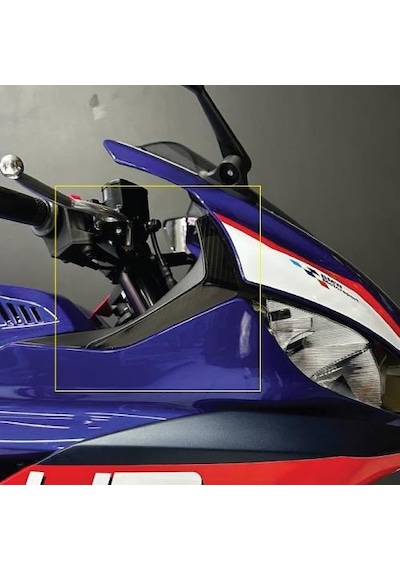 Yamaha Yzf-r25 2019-2023 Far Yanı Karbon Sticker Etiket Modeli