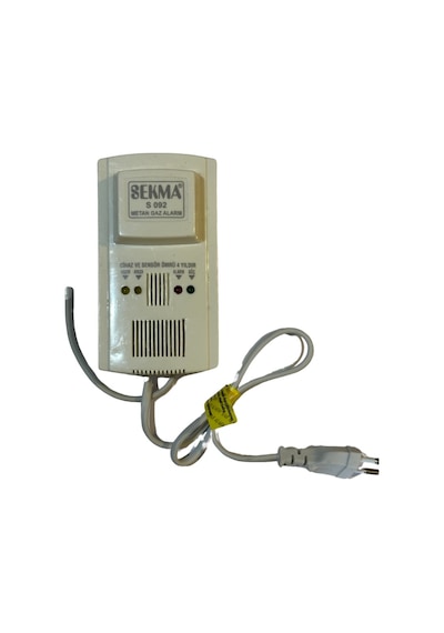 Sekma Doğal Gaz Metan Alarm Dedektörü S-092 2 Adet