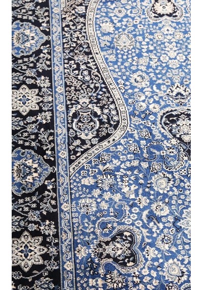 Lale Mihrap Seccade Ultra Lüks % 100 Modal, Sık Dokuma Halı Seccade- Saks Mavi 80x120 Cm Çok Renkli Lale Mihrap Seccade Ultra Lüks % 100 Modal, Sık Dokuma Halı Seccade- Saks Mavi 80x120 Cm Çok Renkli