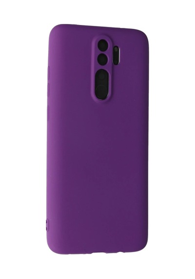 Xiaomi Redmi Note 8 Pro Kılıf First Silikon - Mor -