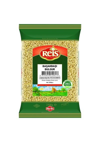 Reis Başakbaşı Bulgur 2,5 Kg - Tane Tane Pişen Pilavlık Bulgur 2'li Ekonomik Paket - 2 Adet Tarı