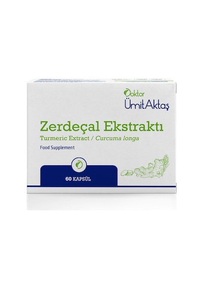 Dr. Ümit Aktaş Zerdeçal Ekstraktı 60 Kapsül