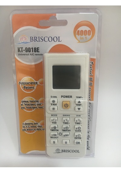 Akıllı Klima Kumandası - Kt 9018 E ( 4000 Farklı Modele Uyumlu)