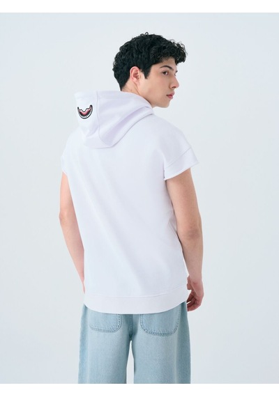 LOFT Oversize Erkek Sweatshirt Lf2038873 Q1.v1 Beyaz
