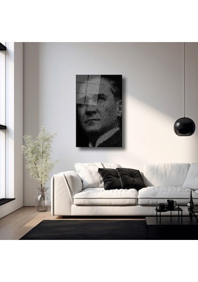 Atatürk - Cam Tablo - Deg0289
