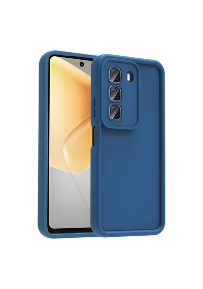 Zore İnfinix Hot 50 4g Kılıf Kamera Korumalı Nvth Ananas Kapak - Koyu Yeşil