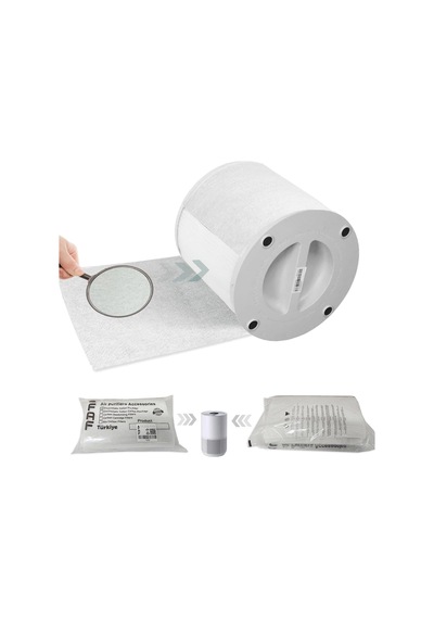 Lexroo 10 Adet Nano Gümüş İyonlu Elektrostatik Toz Tutucu Ön Filtre Xiaomi Smart Purifier 4 Compact Standart