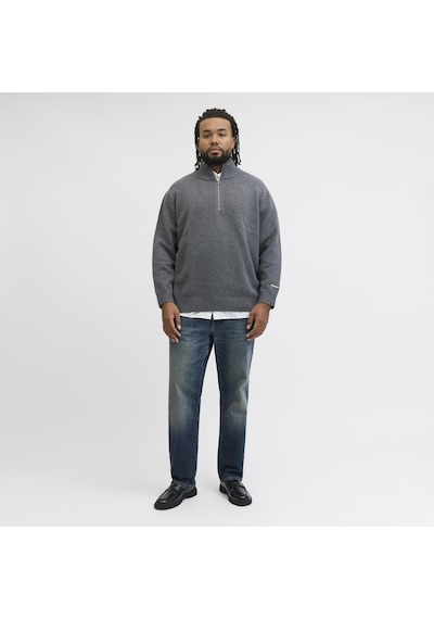 Jack & Jones Büyük Beden Nakis Detayli Loose Fit Triko Kazak - Norrebro - 12283385 Çok Renkli Jack & Jones Büyük Beden Nakis Detayli Loose Fit Triko Kazak - Norrebro - 12283385 Çok Renkli