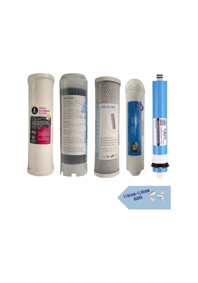 Açık Kasa Su Arıtma 5'Li Lüx 10" Filtre 484510384