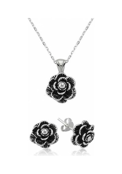 Gümüş Çiçek Kadın Set (261598999)