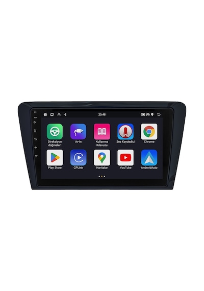 Skoda Rapid Android Multimedya Sistemi 2014-2018 Crv4487xp